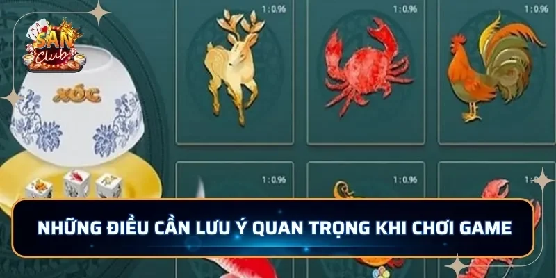 Những điều cần lưu ý quan trọng khi chơi game