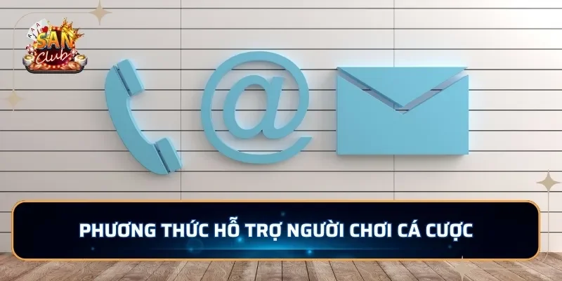 Phương thức hỗ trợ người chơi cá cược